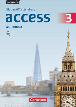 English G Access Band 3: 7. Schuljahr - Baden-Württemberg - Workbook mit Audios online - Toal, Eleanor;Seidl, Jennifer