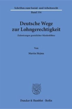 Deutsche Wege zur Lohngerechtigkeit - Hejma, Martin