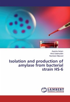 Isolation and production of amylase from bacterial strain HS-6 - Aslam, Ayesha;Salahuddin, Hina;Masood, Nosheen