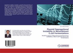 Plasmid Segregational Instability in Recombinant E.coli Fermentations - Rama Krishna, G. V. S.