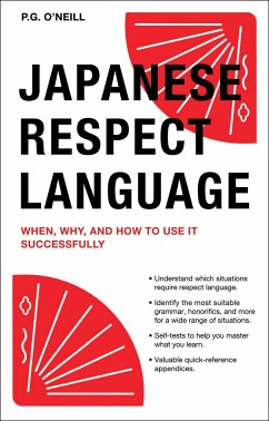 Japanese Respect Language: When, Why, and How to Use It Successfully: Learn Japanese Grammar, Vocabulary & Polite Phrases with This User-Friendly - O'Neill, P. G.