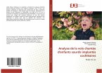 Analyse de la voix chantée d'enfants sourds implantés cochléaires