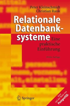 Relationale Datenbanksysteme (eBook, PDF) - Kleinschmidt, Peter; Rank, Christian