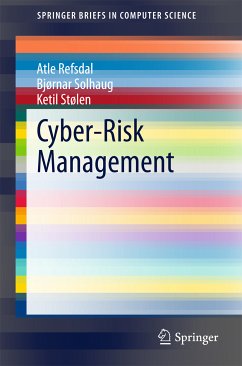 Cyber-Risk Management (eBook, PDF) - Refsdal, Atle; Solhaug, Bjørnar; Stølen, Ketil