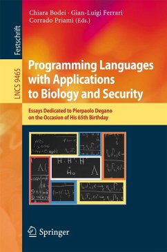 Programming Languages with Applications to Biology and Security (eBook, PDF)