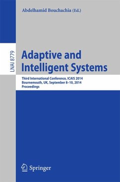 Cover Adaptive and Intelligent Systems (eBook, PDF)