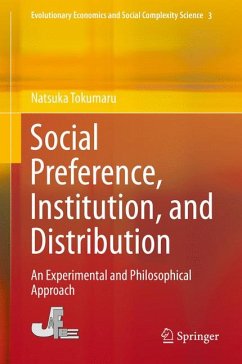 Social Preference, Institution, and Distribution (eBook, PDF) - Tokumaru, Natsuka