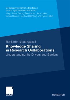 Knowledge Sharing in Research Collaborations (eBook, PDF) - Niedergassel, Benjamin