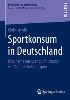Sportkonsum in Deutschland (eBook, PDF) - Alfs, Christian