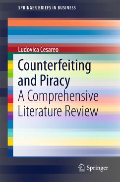 Counterfeiting and Piracy (eBook, PDF) - Cesareo, Ludovica
