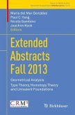 Extended Abstracts Fall 2013 (eBook, PDF) Extended Abstracts Fall 2013 (eBook, PDF)