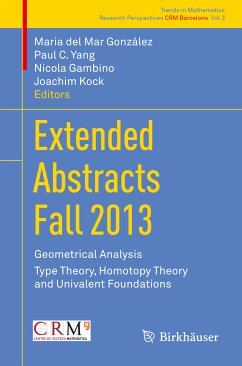 Extended Abstracts Fall 2013 (eBook, PDF)