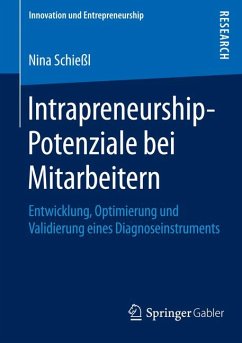 Intrapreneurship-Potenziale bei Mitarbeitern (eBook, PDF) - Schießl, Nina