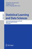 Statistical Learning and Data Sciences (eBook, PDF)