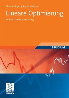 Lineare Optimierung (eBook, PDF) - Unger, Thomas; Dempe, Stephan