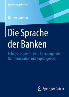 Die Sprache der Banken (eBook, PDF) - Langen, Rainer