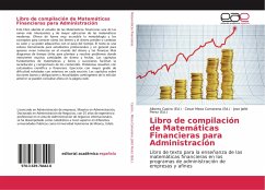 Libro de compilación de Matemáticas Financieras para Administración