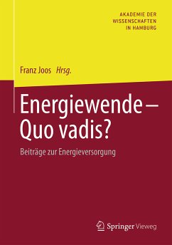 Energiewende - Quo vadis? (eBook, PDF)