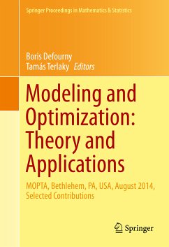 Modeling and Optimization: Theory and Applications (eBook, PDF)