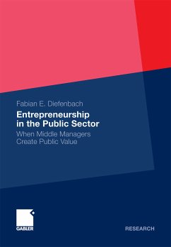 Entrepreneurship in the Public Sector (eBook, PDF) - Diefenbach, Fabian Elias