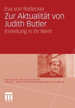 Zur Aktualität von Judith Butler (eBook, PDF) - Redecker, Eva von