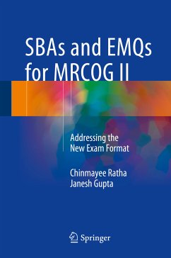 SBAs and EMQs for MRCOG II (eBook, PDF) - Ratha, Chinmayee; Gupta, Janesh