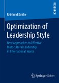 Optimization of Leadership Style (eBook, PDF)