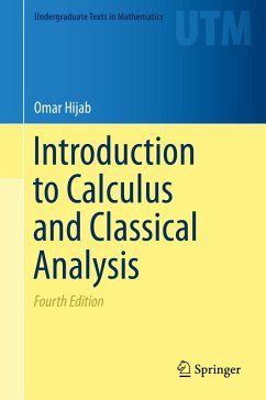 Introduction to Calculus and Classical Analysis (eBook, PDF) - Hijab, Omar