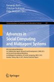 Advances in Social Computing and Multiagent Systems (eBook, PDF)
