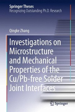 Investigations on Microstructure and Mechanical Properties of the Cu/Pb-free Solder Joint Interfaces (eBook, PDF) - Zhang, Qingke