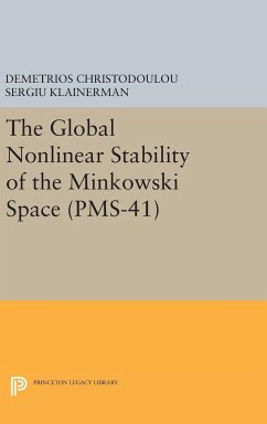 The Global Nonlinear Stability of the Minkowski Space (PMS-41) - Christodoulou, Demetrios; Klainerman, Sergiu