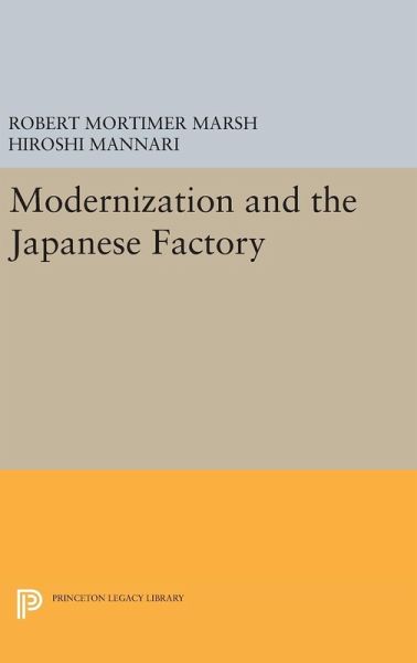 Modernization and the Japanese Factory Modernization and the Japanese Factory