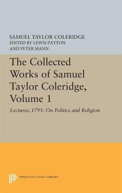 The Collected Works of Samuel Taylor Coleridge, Volume 1 - Coleridge, Samuel Taylor