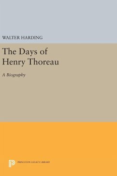 The Days of Henry Thoreau - Harding, Walter