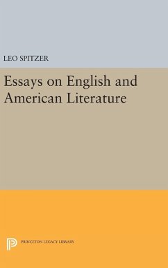 Essays on English and American Literature - Spitzer, Leo