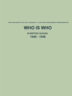 Who is Who in British Guiana - 1945 - 1948 - Brewster, Erwin