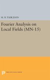 Fourier Analysis on Local Fields. (MN-15)