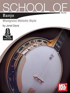School of Banjo: Bluegrass Melodic Style - Janet Davis