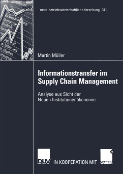 Informationstransfer im Supply Chain Management (eBook, PDF) - Müller, Martin