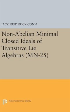 Non-Abelian Minimal Closed Ideals of Transitive Lie Algebras. (MN-25) - Conn, Jack Frederick