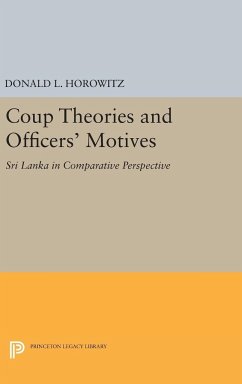 Coup Theories and Officers' Motives - Horowitz, Donald L.