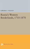 Russia's Western Borderlands, 1710-1870