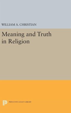 Cover Meaning and Truth in Religion