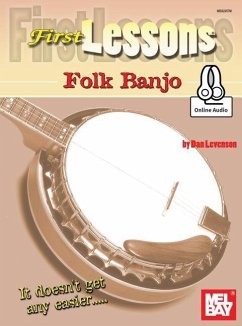 First Lessons Folk Banjo - Dan Levenson