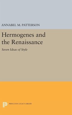 Hermogenes and the Renaissance - Patterson, Annabel M.