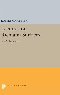 Lectures on Riemann Surfaces - Gunning, Robert C.