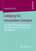 Lobbying für erneuerbare Energien (eBook, PDF)