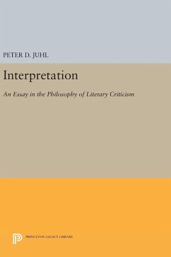 Interpretation - Juhl, Peter D.