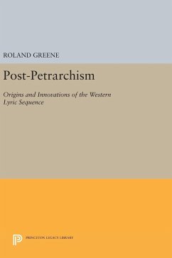 Post-Petrarchism - Greene, Roland