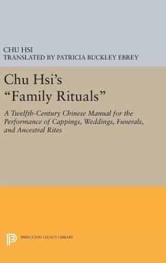 Chu Hsi's Family Rituals - Hsi, Chu
